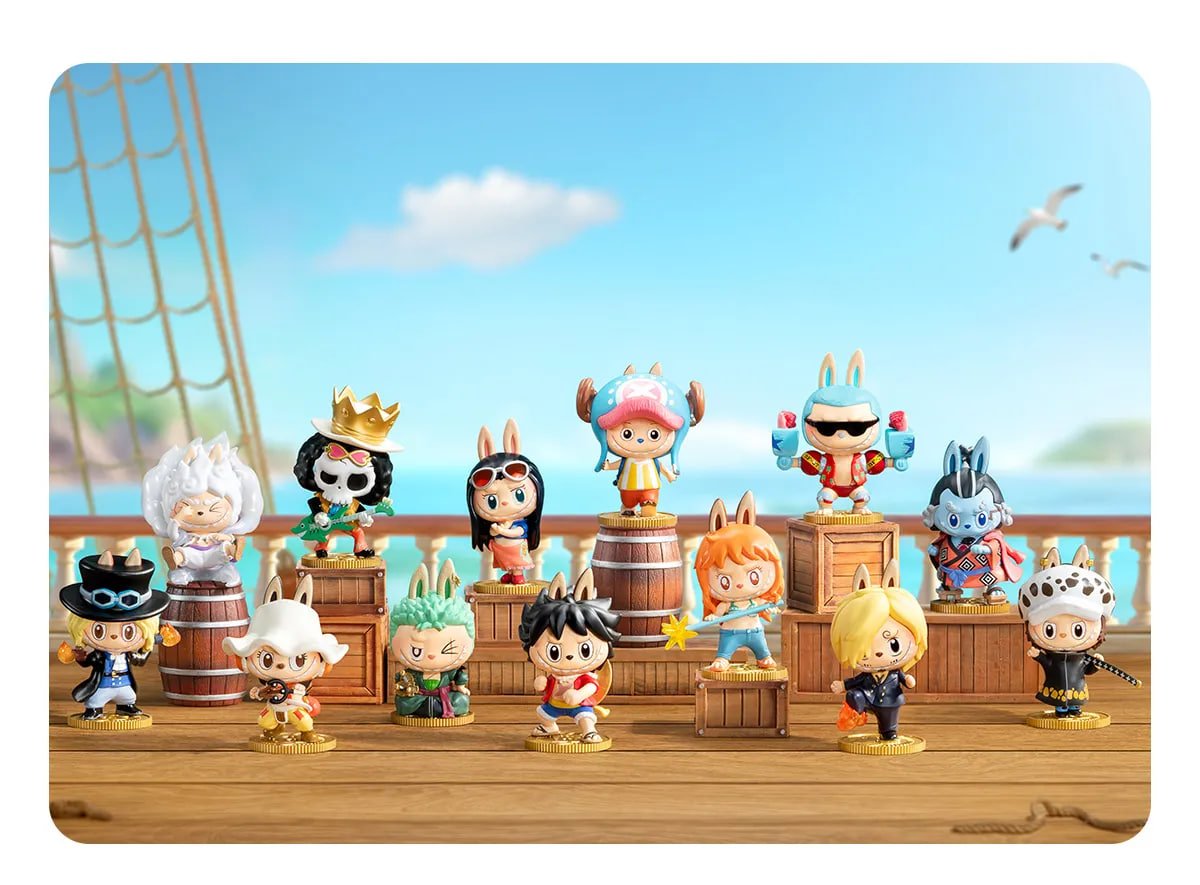 THE MONSTERS × One Piece Series Figures-Single Box