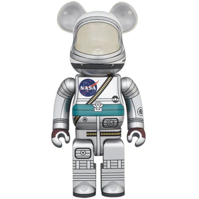 1000％ BEARBRICK PROJECT MERCURY ASTRONAUT