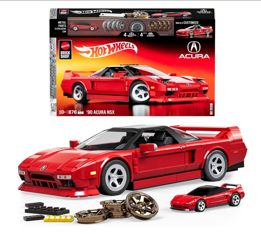 HOT WHEELS JFT17 Acura Car Toy